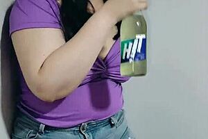 Passionate sex ed lesson in classroom