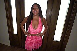 Your thick ex girlfriend lets you fuck her tight asshole by the pool!