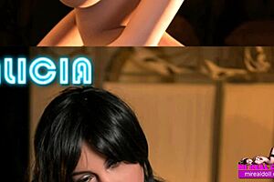 Alicia 157cm real doll fucked hard