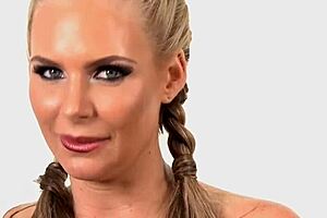 Bigass Milf Gagging On Fat Hard Cock Before Cum Blasting