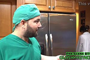 angel ramiraz in nurse roleplay, humiliating patient behind the scenes