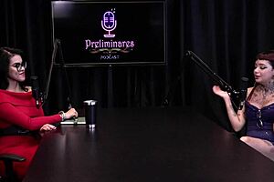 Annie Clementine starts with intense oral sex, then gets dominated in the cemetery wearing sheer red lingerie.