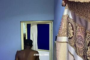 Gateman And House Girl Interact Intensely