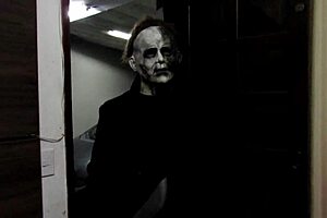 Natzinha Morena's Halloween Assfucking with Michael Myers