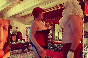 granny carmen sucks, licks, fucks, rides to orgasm