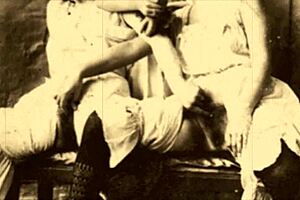 DARK LANTERN ENTERTAINMENT PRESENTS VINTAGE THREESOME FUCKS HARD in erotic confessions