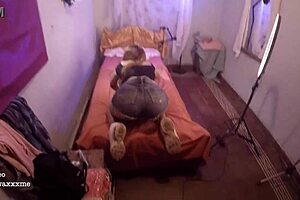 Bebelexxx tight jean sluty latina doggystyle sex, showcasing her perfect ass in action