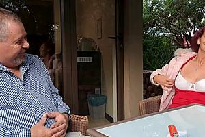 amateur cuckold watches wife fuck stranger bareback in hotel.