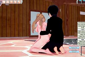 Asuna Yuuki And Kirito Intense Outdoor Sex!