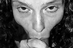 Rhonda bj queen sucks the cum outta my nuts