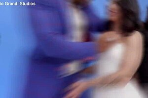 Bride gets slammed by BBC in rough 4on1 action