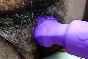 i'm the husband teachin my unsatisfied wife how to use the vibrator on her big pussy