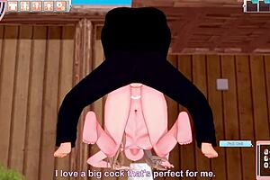 Asuna Yuuki And Kirito Intense Outdoor Sex!