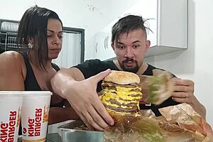 Milf Enjoys Biggest Burger King Parody on Xvideos