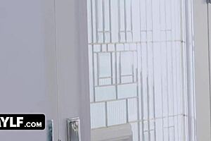 Stunning Mylf Shares Lover’s Juicy Cock With Hungry Stepdaughter!