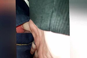 Jayq stretches urethra with huge steel plug