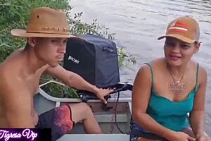 Tigresa VIP Takes Two Huge Cocks in Anal with Favorite Cunhada Mia Bucetinha