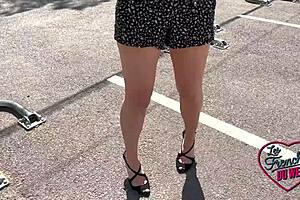 Leila 18ans Se Gode Avant de Se Faire Baiser