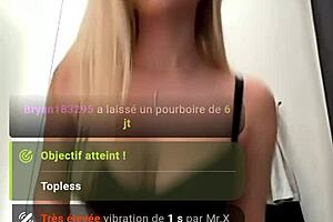 maria thull performs a seductive striptease