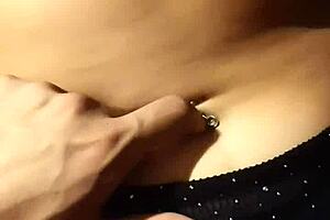 i relax with her belly button