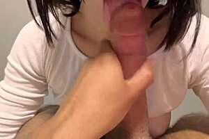 naughty tinder girl fucks on the first date with a big cock