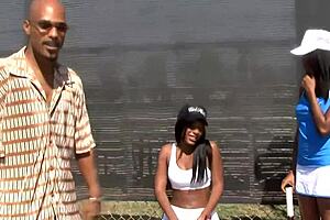 want to see two black milfs in a gaping threesome?