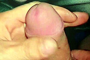 Amateur Demonstrates Intense Two-Finger Jack Off Technique with Homemade Cock.