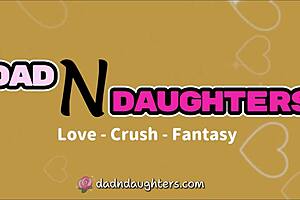 horny girl destiny mira gets knocked up by unexpected father 😱