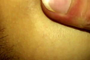 Doggy style with wet bent over ass