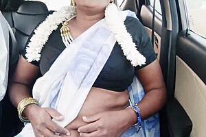 indian bhabi asks, want dirty talk in the car?