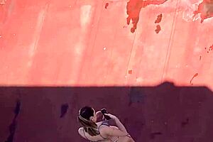 Vecinas Tomando Sol En La Terraza Parte 4