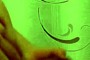 Dancing and Twirling Big Chocolate Pierced Cock