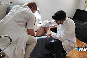 i went to gynecologist and got wet blowjob