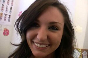 Jenny Welch Teases with Lap Dance in Pantyhose, Gets Them Ripped