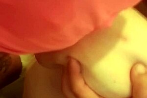 Giant Italian girlfriend gets her fat tits fucked until orgasm