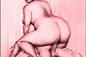 Intriguing vintage drawings