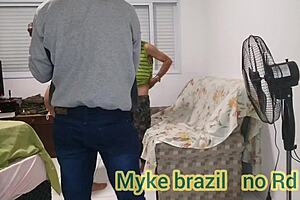 Wow, the maid gave me amazing sex