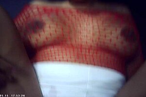 behind scenes, glasses babe gets powerfucked loud