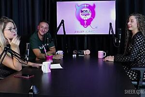 Compilation Of Jujube Delícia On Bora Cast With Bruna Carlos Part 1