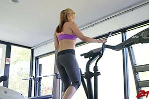 Sarah vandella big boob workout