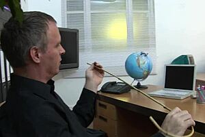 karlie simon in intimate double encounter