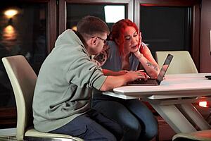 Pretty teen ditches lessons to give deepthroat blowjob and facial