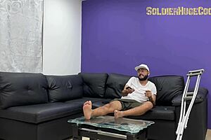 Physiotherapist fucks patient hard