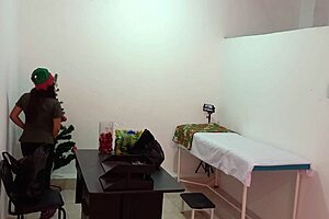 latina nurse caught decorating doctor's office asks, 'want to see me get sexy and hot?'