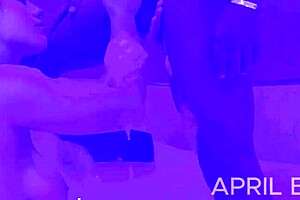 My BBC lover fucks my mouth and I swallow the cum in front of my cuckold husband.