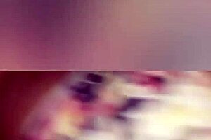 happy cuckold asking, 'is my wife getting fucked by that big black cock?' watching her moan with pleasure