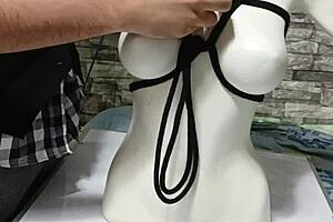 Tutorial bdsm how to tie breasts