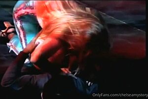 Bustiest Stripper Dances With Huge Tits Clothes Ripped Off