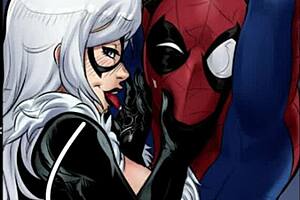 spider-man weds black cat in a steamy comic dub full of surprises