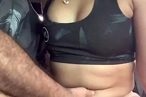 Fucking My Ex-Teacher's Old Man In The Car!